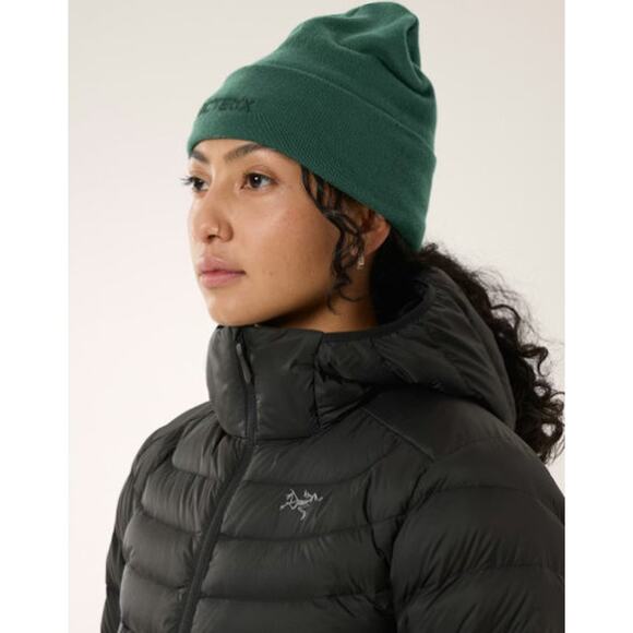 Arc’teryx Word Toque Beanie – Green Ski Snowboard Winter Hat – One Size – New - Picture 5 of 6